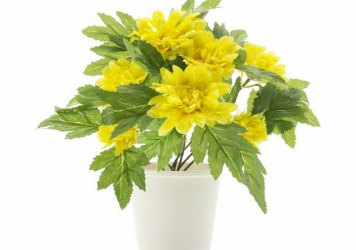 Closer To Nature 26cm Chrysanthemum Plant - Yellow