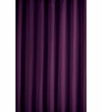 ColourMatch Plain Shower Curtain - Purple Fizz