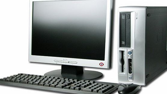 HP Compaq DC5150 Internet Ready Desktop Computer Full System - AMD 3.2Ghz Processor - 2Gb Memory - 80Gb hard disk - DVDROM - Wireless enabled - 17`` Inch Flat screen monitor - Windows XP operating syst