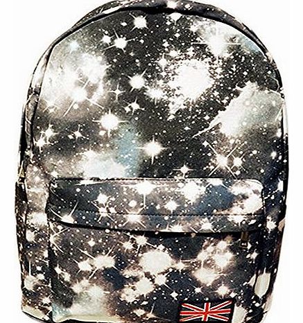 G1 New hot sale Galaxy backpack unisex school bag travel bag (xk15-black)