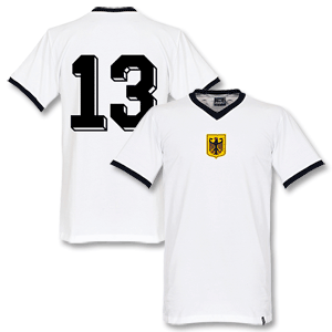 Copa 1970s West Germany Retro Shirt   No 13