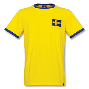 Copa Classic 1970and#39;s Sweden Home Retro shirt