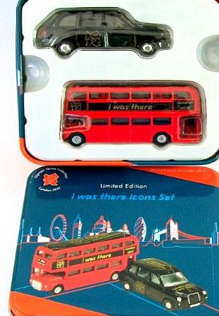 Corgi Bus and Taxi London ``1 was there`` icon 2012 Olympic Corgi limited edition