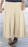 Crafted Penny Plain - Taupe 20long Corduroy Skirt