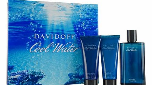 Davidoff Cool Water Eau de Toilette Plus Shower Gel Gift Set - 75 ml