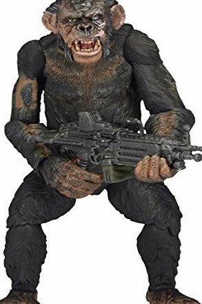 Dawn Of The Planet Of The Apes  29035 7-Inch ``Series 2 Koba With Machine Gun`` Figure
