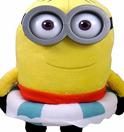 Despicable Me 10`` Dressed Minion Plush Figure - Minion Wearing Swimring - TV amp; Film Character Toys