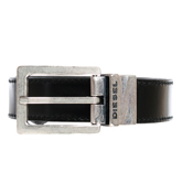 Barnard Black Leather Buckle Belt