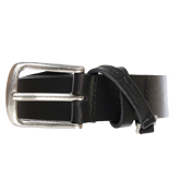 Benicio Black Leather Buckle Belt