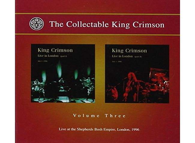 DISCIPLINE The Collectable King Crimson, Volume 3
