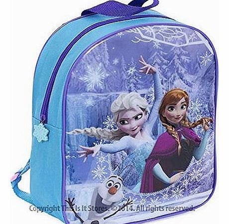 Disney Frozen Junior Backpack (31cm x 25cm x 7cm) - Anna Elsa 