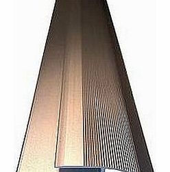 door bars Laminate Flooring Curved Ramp Edge Aliminium Finish 8mm 3ft Length
