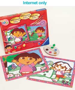 Dora the Explorer Junior Paint by Numbers