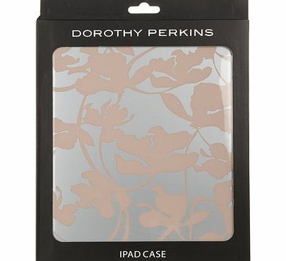 Dorothy Perkins Womens Blush Silhouette iPad Cover- Pink
