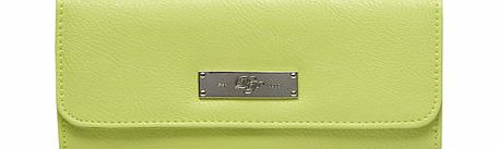 Dorothy Perkins Womens Lime large foldover purse- Green DP18399435
