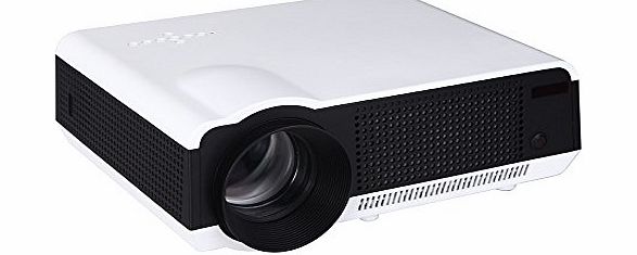 douself Smart 3D Android 4.2 Wireless / Wired Projector Native Full HD LED 16:9 4:3 2800 Lumens Support 1080P, Native resolution 1280 * 768, Contrast 2000:1, Home Theater HDMI USB Y/Pb/Pr HDMI USB TV
