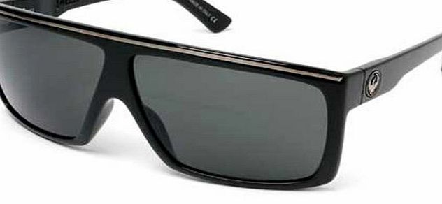 Dragon Fame Sunglasses - Jet/Grey