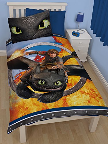 Generic DreamWorks Dragons Toothless Single Duvet Cover