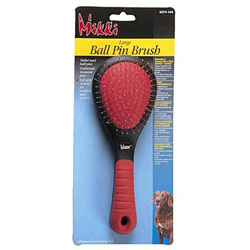 Mikki Ball Pin Dog Brush - Large