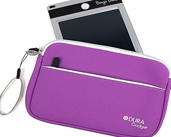 DURAGADGET Purple Protective Neoprene Carry Case For Boogie Board 8.5 Inch, Boogie Board JOT 8.5 Inch 