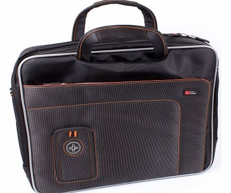 DURAGADGET ``Travel`` Protective Storage Case With Room For Philips PD7010 PD7010/12 Portable DVD Player, Cables, DVDs 