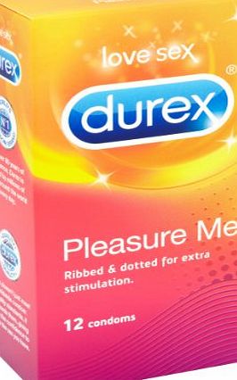 Durex Pleasure Me Condoms - Pack of 12
