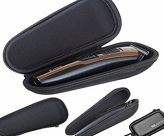 EFBBQ Shaver Storage Box Travel Case for Braun Waterflex WF2s Mens Electric Foil Shaver amp; Remington F7800 Titanium-X Dual Foil Shaver and ``SUIFN`` Case