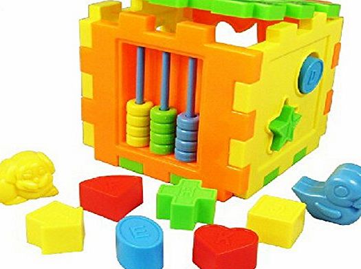 EJY 1set Plastic DIY Model Educational Toy 10 Shapes Blocks Educational Toys For Children