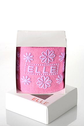 Ladies 1 Pair Elle Cosysoft Slipper Sock Gift Box In 3 Colours Candy Pink