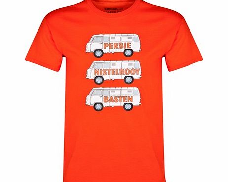 Holland Van T-Shirt Orange KWCT13