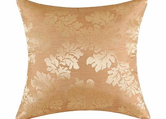 Euphoria Cushion Covers Pillows Shell Contemporary Modern Style Golden Nugget Floral 16`` X 16``