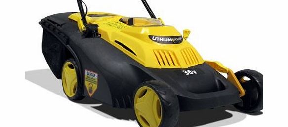 Evopower EVO1536Li 36v Cordless Rechargeable Lithium-Ion Battery-Powered Lawn Mower