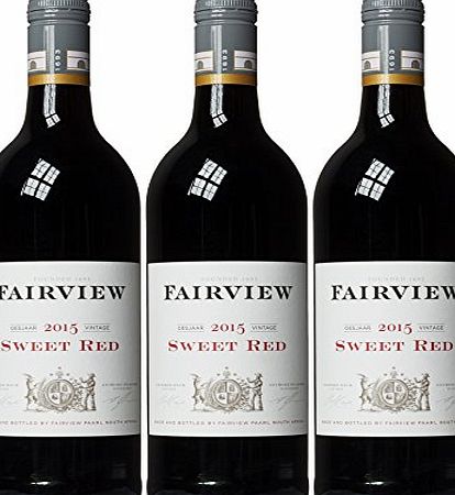 Fairview Sweet Red Wine 2015 75 cl (Case of 3)