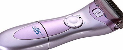 fenrad New Waterproof Electric Shaver Trimmer Bikini Legs Eyebrow Remover Razor Battery Operated for Girls Lady Women