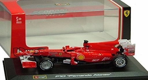 Ferrari F1 Ferrari F10 2010 Formula 1 Die-Cast Model By Bburago 1:32 Scale