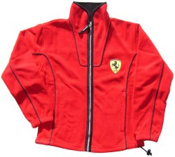 Ferrari Ladies Fleece Red