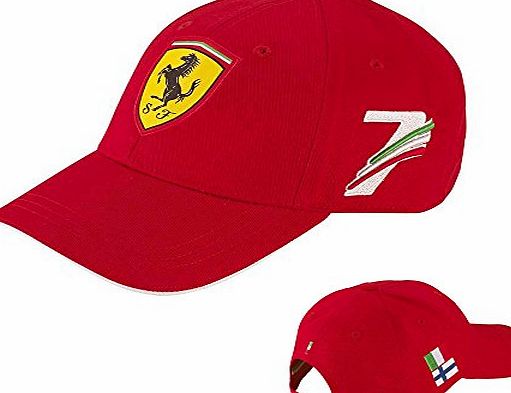 Ferrari New! 2015 Scuderia Ferrari F1 Kimi Raikkonen Cap Genuine Formula One Merchandise