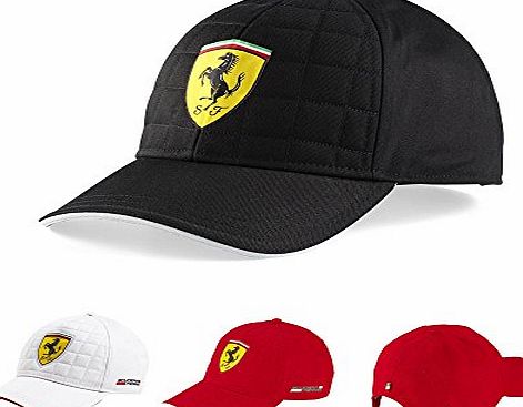 Ferrari New! 2015 Scuderia Ferrari F1 Quilt Stitch Cap - Genuine Formula One Merchandise