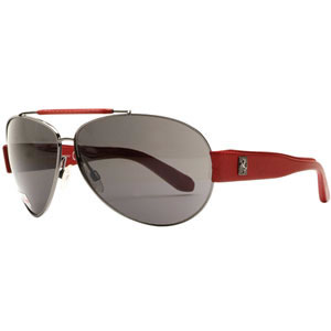 Ferrari Scaglietti Sunglasses Red Leather -