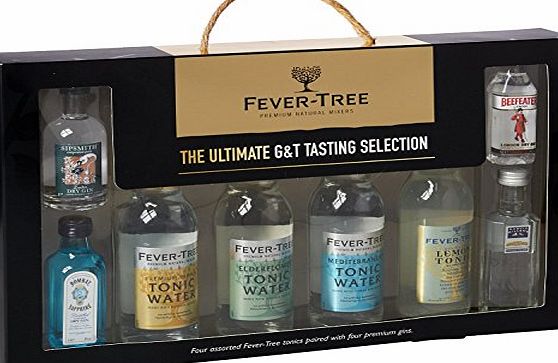 Fever Tree Ultimate Gin and Tonic Collection (Set of 8 bottles)