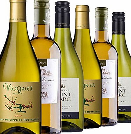 Fine Wine Sellers French White Wine Mixed Case Non Vintage 75 cl (Case of 6)