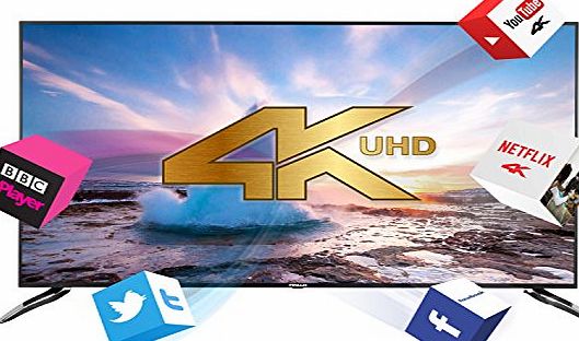 Finlux 65 Inch Ultra HD Smart 3D Netflix 4K LED TV Freeview HD (65UT3E249B-T)
