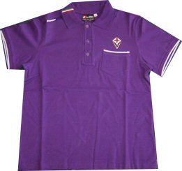 Fiorentina Lotto 06-07 Fiorentina Polo shirt (Purple)