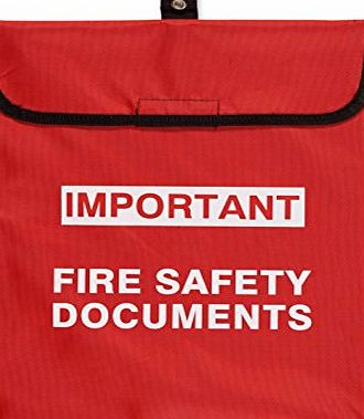 FireProtectionShop Soft Case Fire Document Holder