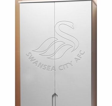 First Team Furniture Swansea City 2 Door Wardrobe
