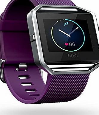 Fitbit Blaze Smart Fitness Watch - Plum, Small