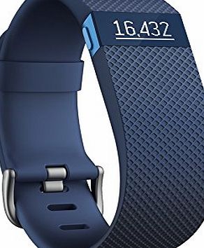 Fitbit Charge HR Heart Rate and Activity Wristband - Blue, Small