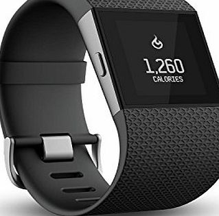 Fitbit Surge Fitness Super Watch - Black, Small