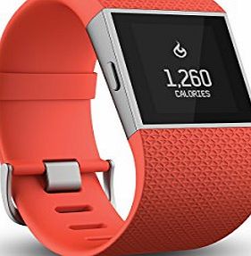Fitbit Surge Ultimate Fitness Super Watch - Tangerine, Small