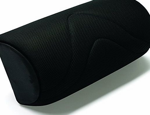 FitMad D Shape Original Lumbar Roll - Helps Prevent Back Pain - Lower Back Support Cushion for your Home, Office Chair and Car - NEW Ergonomic Design with 3D Cool Mesh Fabric - (D-Shaped Roll)